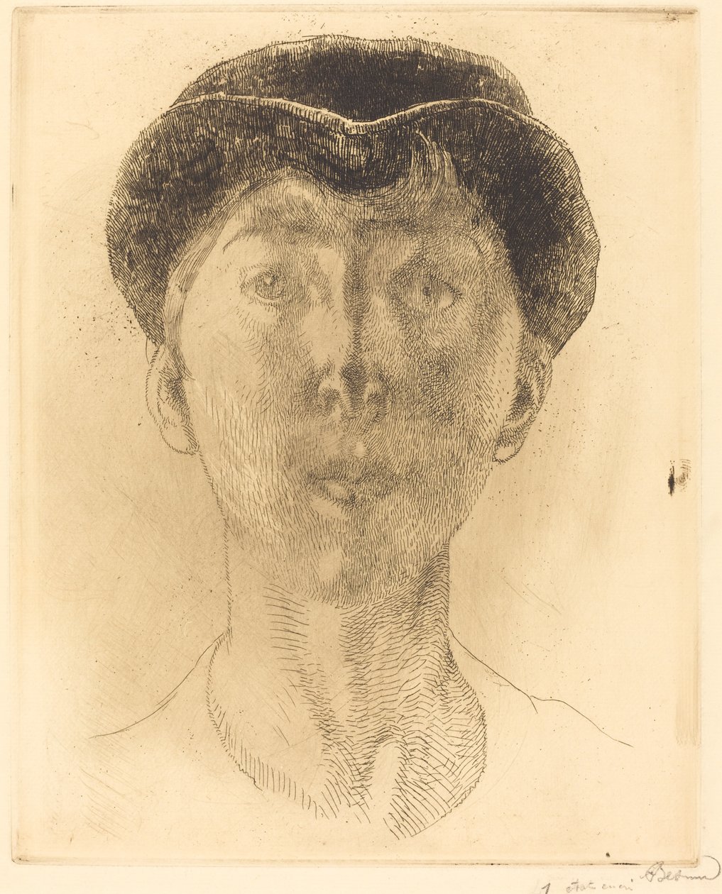 比利时的伊丽莎白女王 La Reine Élisabeth de Belgique, 1917年。 作者 保罗·阿尔伯特·贝斯纳德