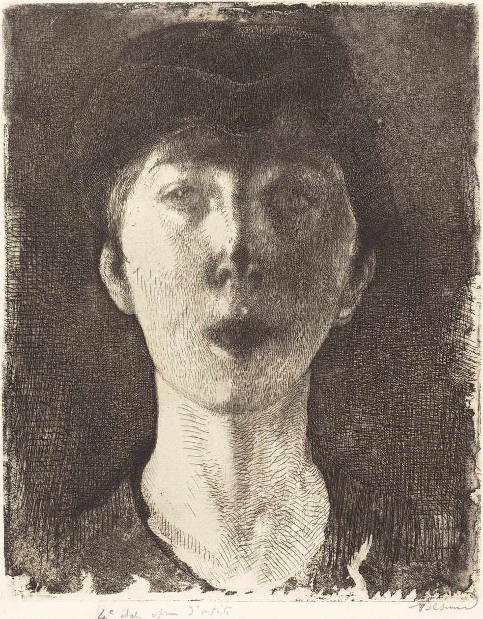 比利时的伊丽莎白女王 La Reine Élisabeth de Belgique, 1917年。 作者 保罗·阿尔伯特·贝斯纳德