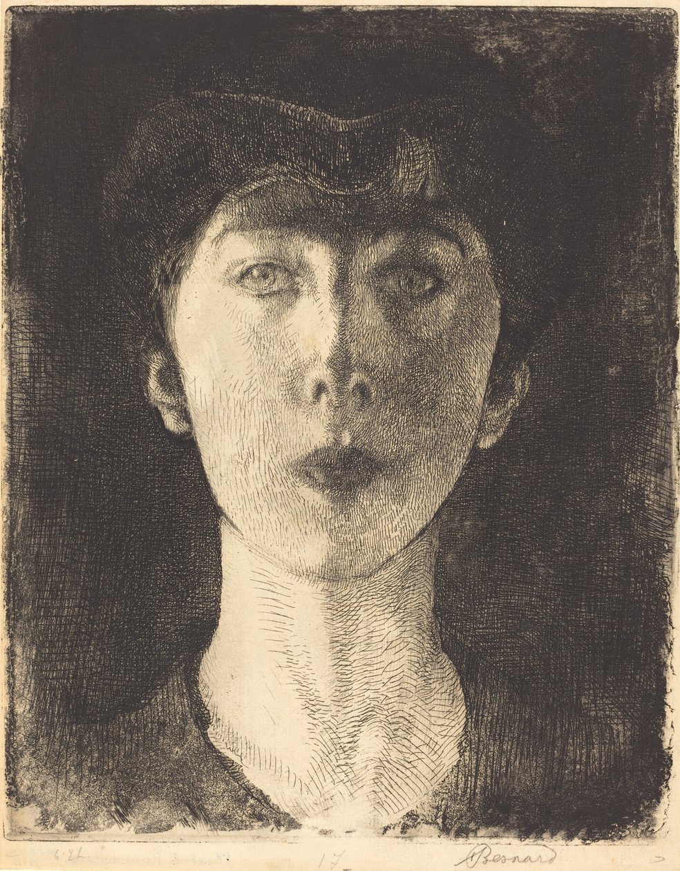 比利时的伊丽莎白女王 La Reine Élisabeth de Belgique, 1917年。 作者 保罗·阿尔伯特·贝斯纳德