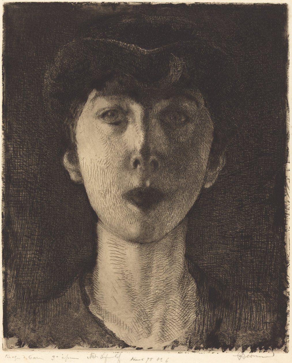 比利时的伊丽莎白女王 La Reine Élisabeth de Belgique, 1917年。 作者 保罗·阿尔伯特·贝斯纳德