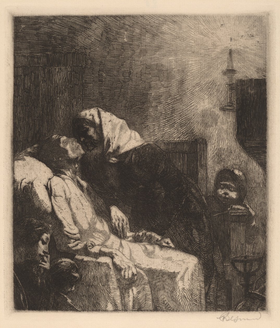 结束 La Fin de Tout, 1883年。 作者 保罗·阿尔伯特·贝斯纳德