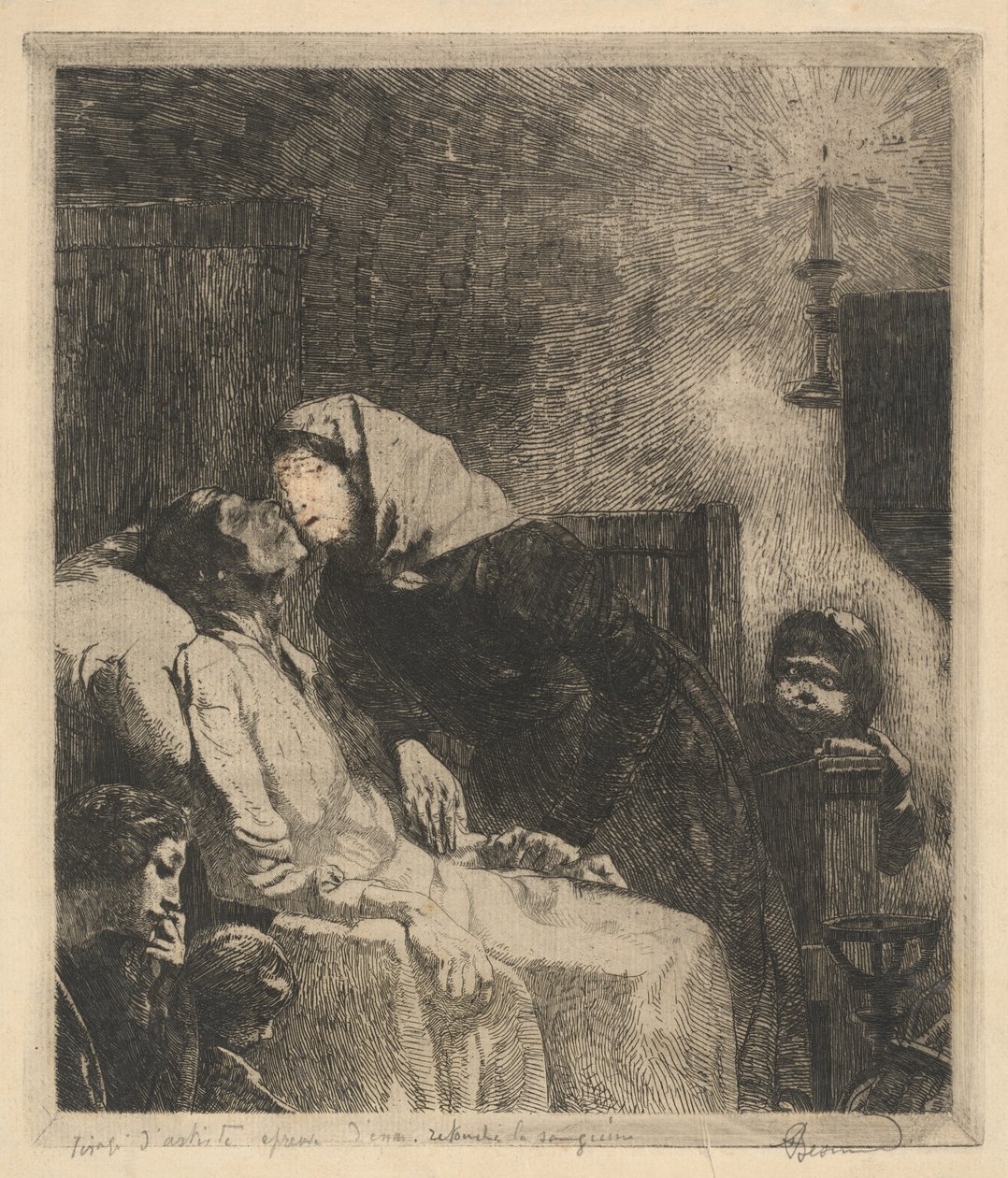 结束 La Fin de Tout, 1883年。 作者 保罗·阿尔伯特·贝斯纳德