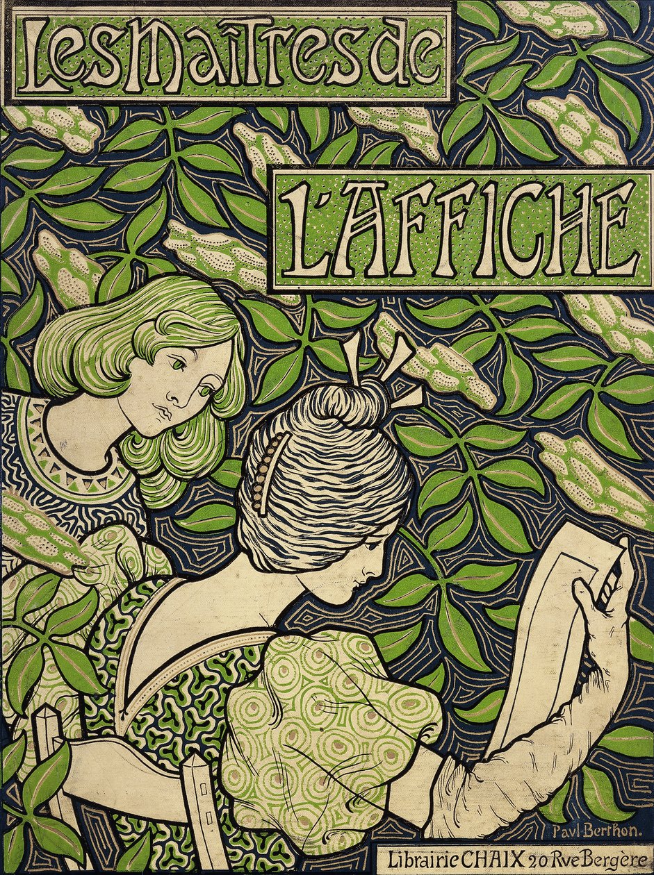 海报大师的标题页，第四卷； Les Maitres de l“ Affiche，第IV卷，1896-1900年 作者 保罗·伯顿