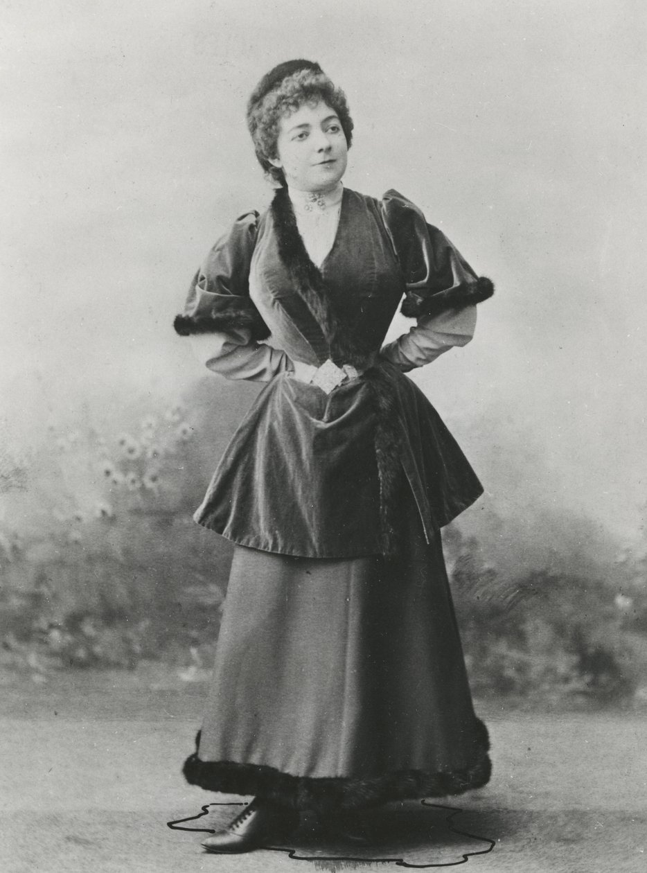 Juliette Girard，c.1900的肖像 作者 保罗·博耶