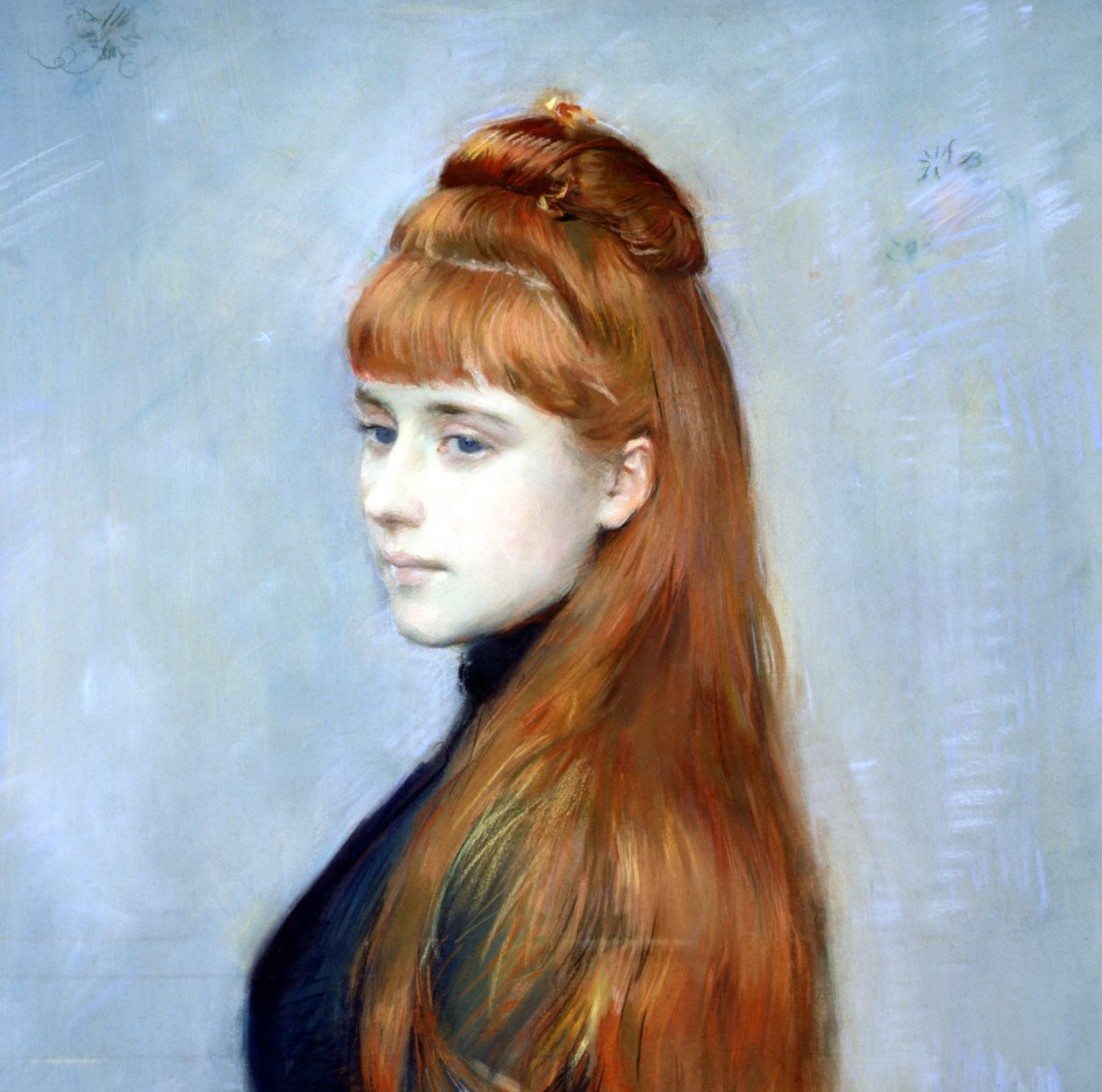 Mademoiselle Alice Guerin的肖像（细节154179） 作者 保罗·塞萨尔·Helleu