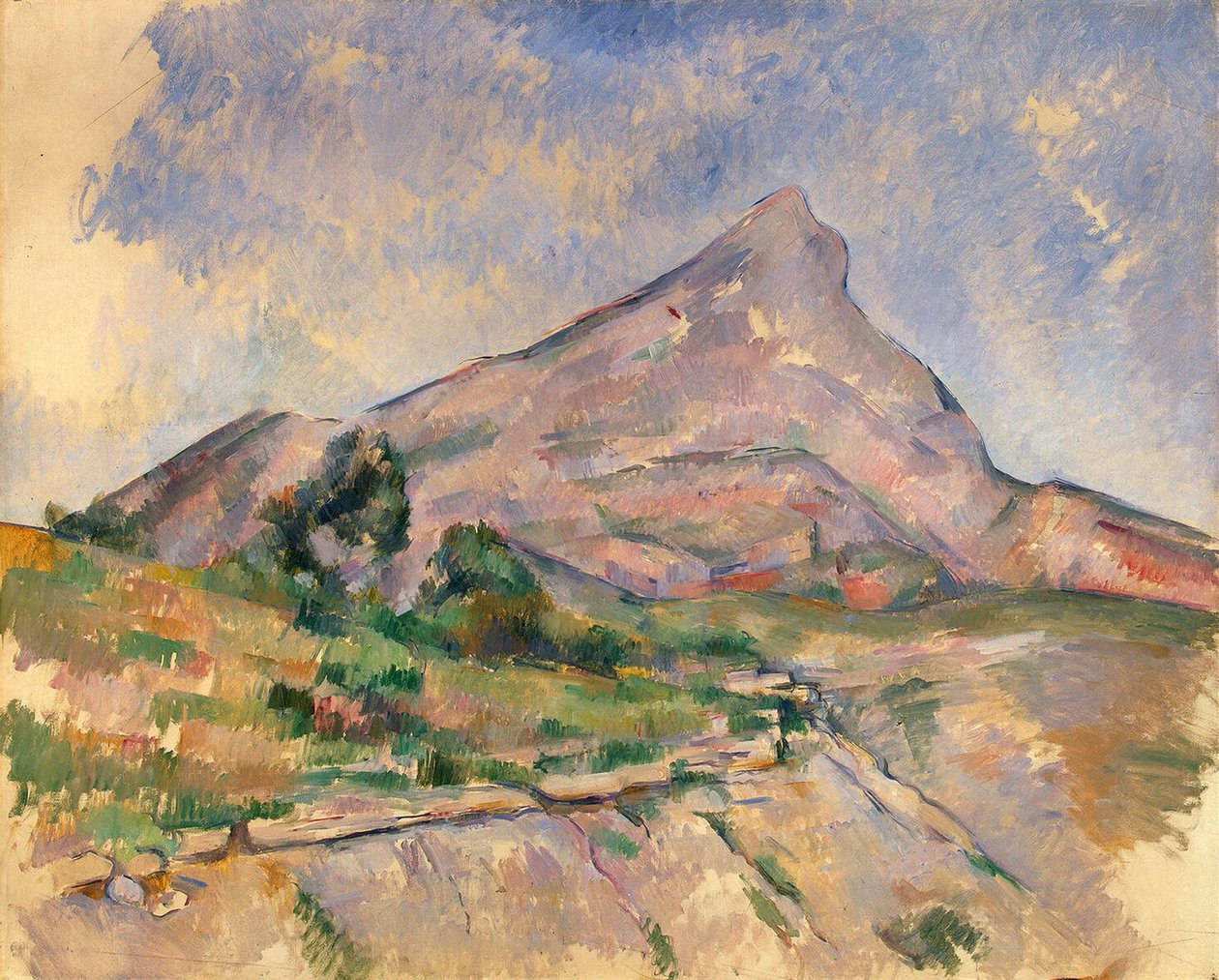 圣维克托尔山（Mont Sainte-Victoire 作者 保罗·塞尚