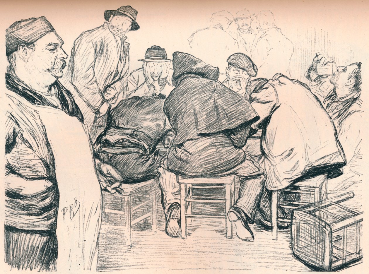 为无政府主义者提供的液体饮料"，约1895年 作者 保罗·查尔斯·雷诺德