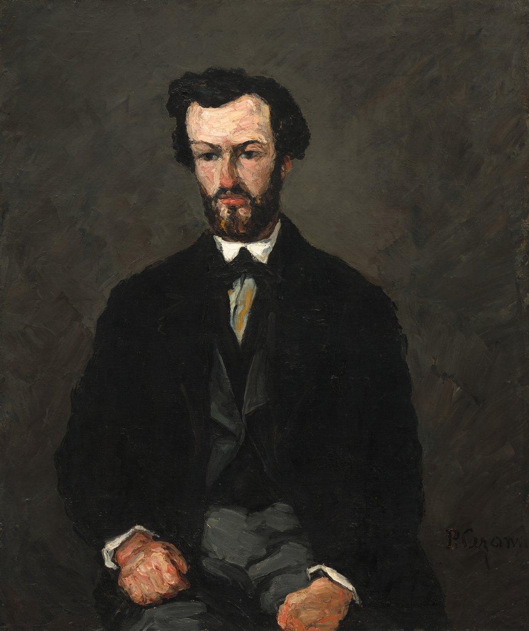 Antony Valabrègue, 1866年。 作者 保罗·塞尚
