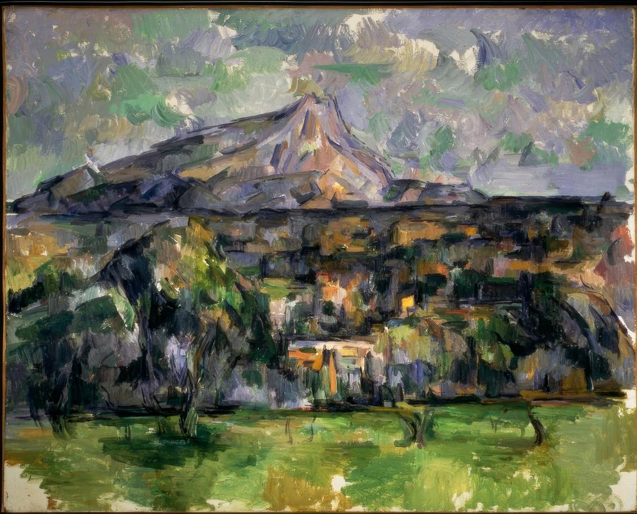 Montagne Sainte-Victoire 作者 保罗·塞尚