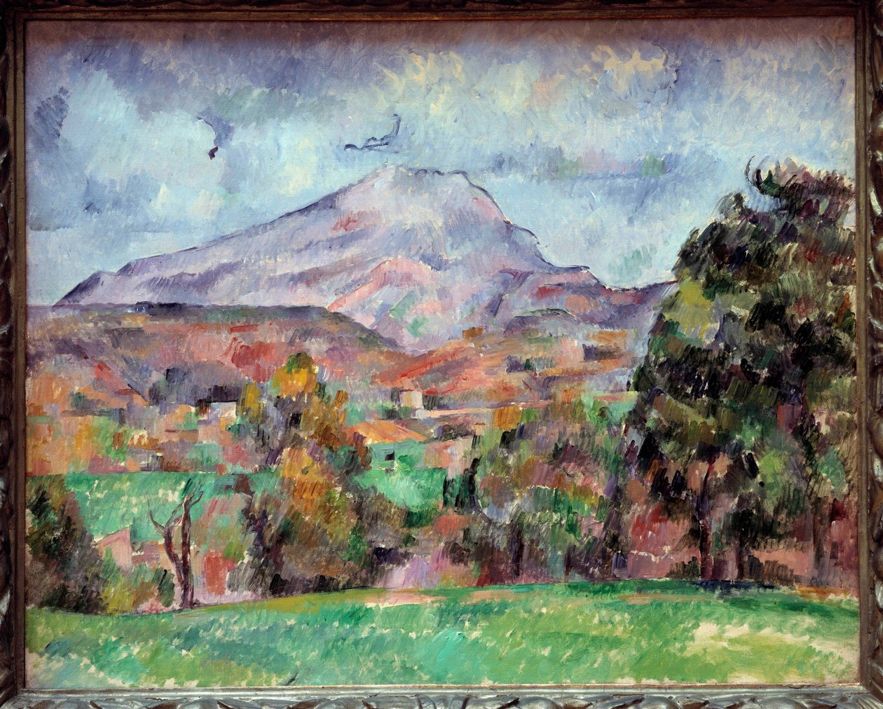 La montagne Sainte Victoire Painting by Paul Cezanne (1839-1906) 19th century Geneve, museum of art and history 作者 保罗·塞尚