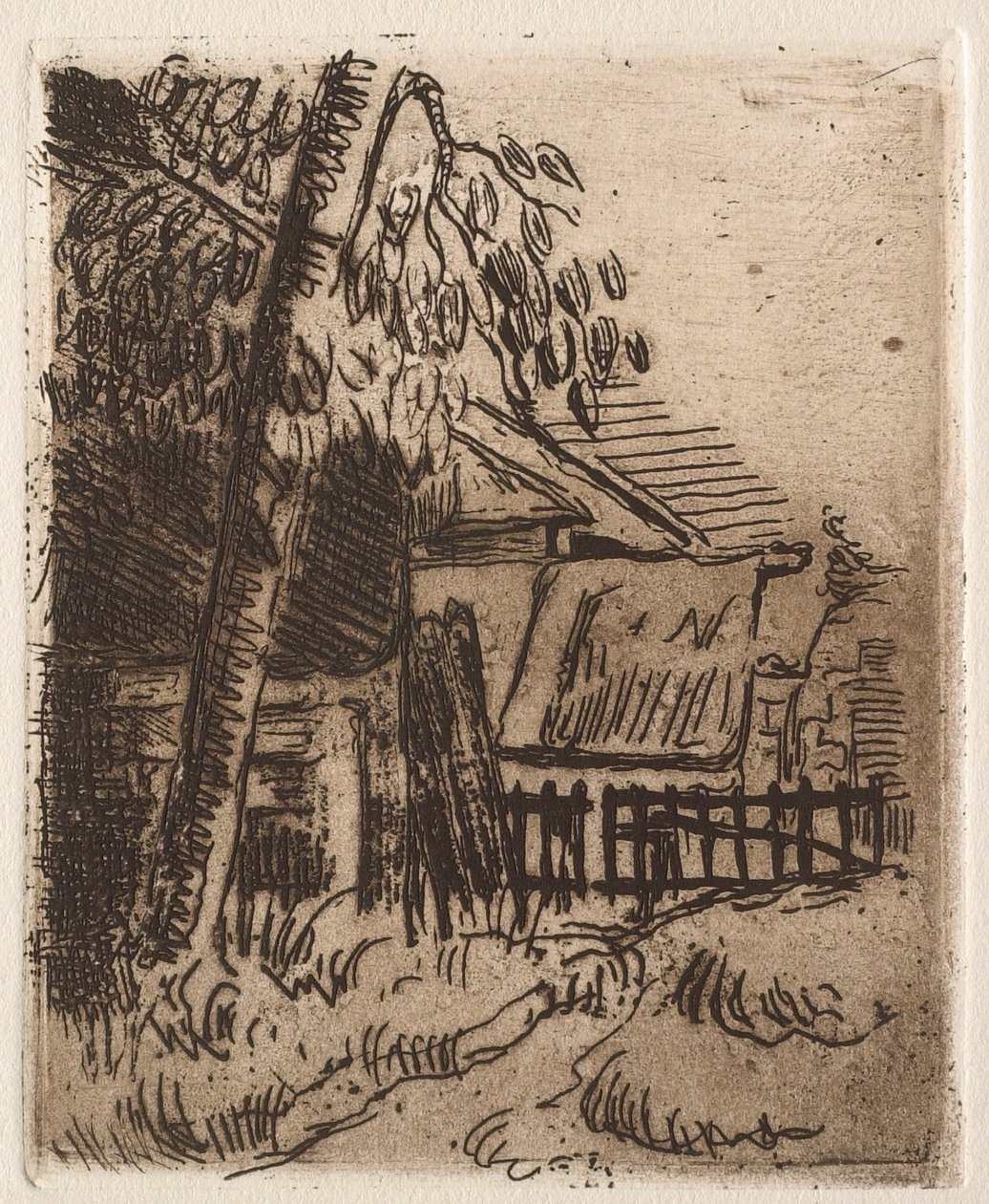 奥弗风景（1873） 作者 保罗·塞尚
