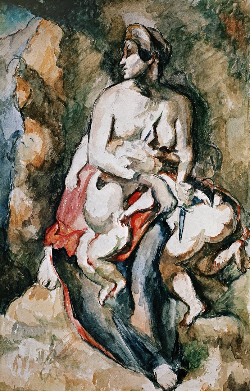美狄亚，1880年 作者 保罗·塞尚