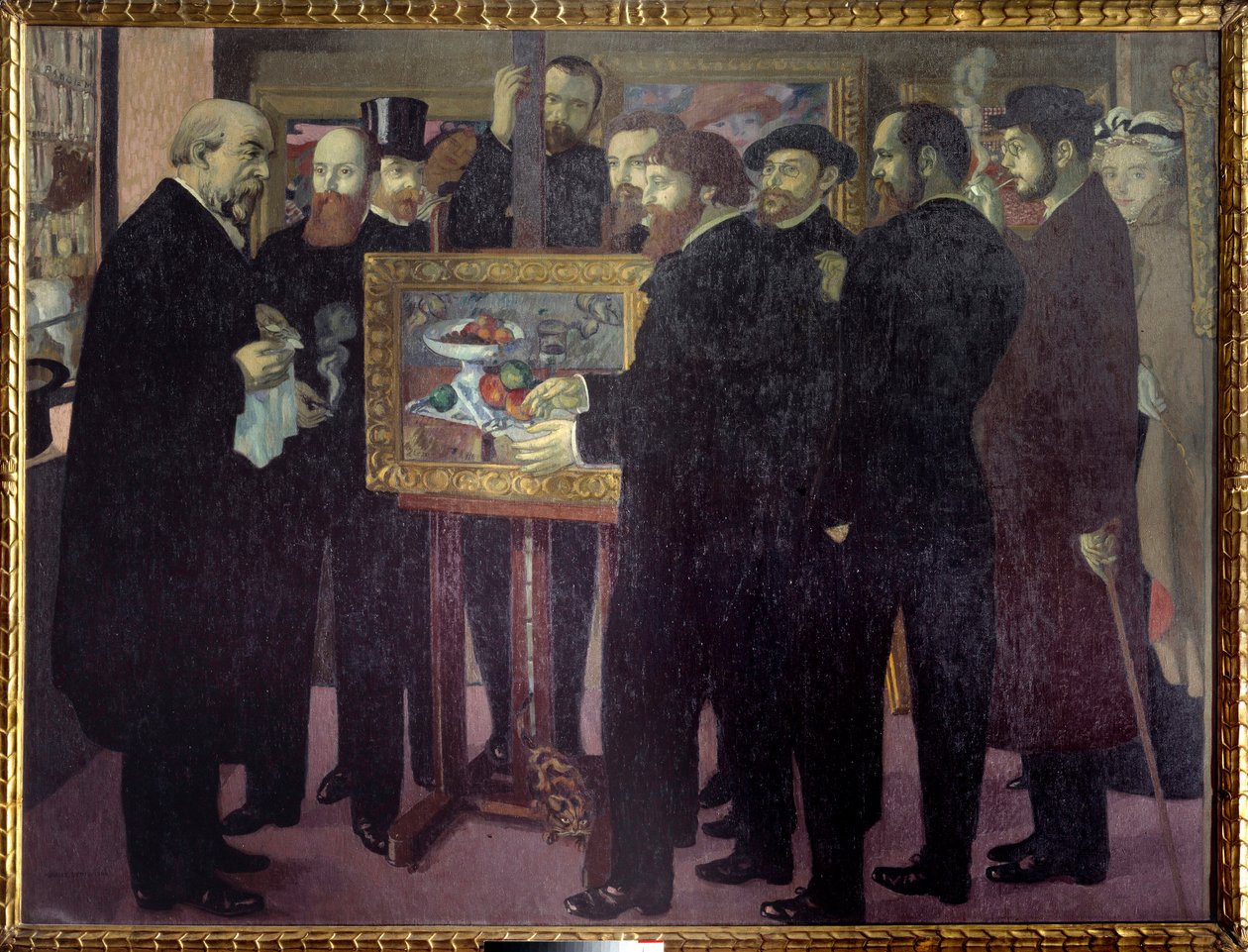 Tribute to Cezanne 作者 保罗·塞尚