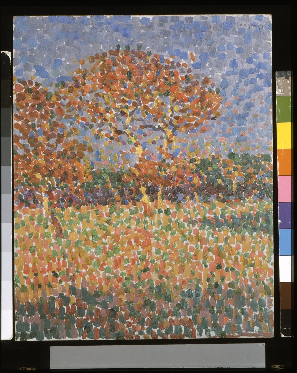 风景（木板油画） 作者 保罗·埃利·格内兹