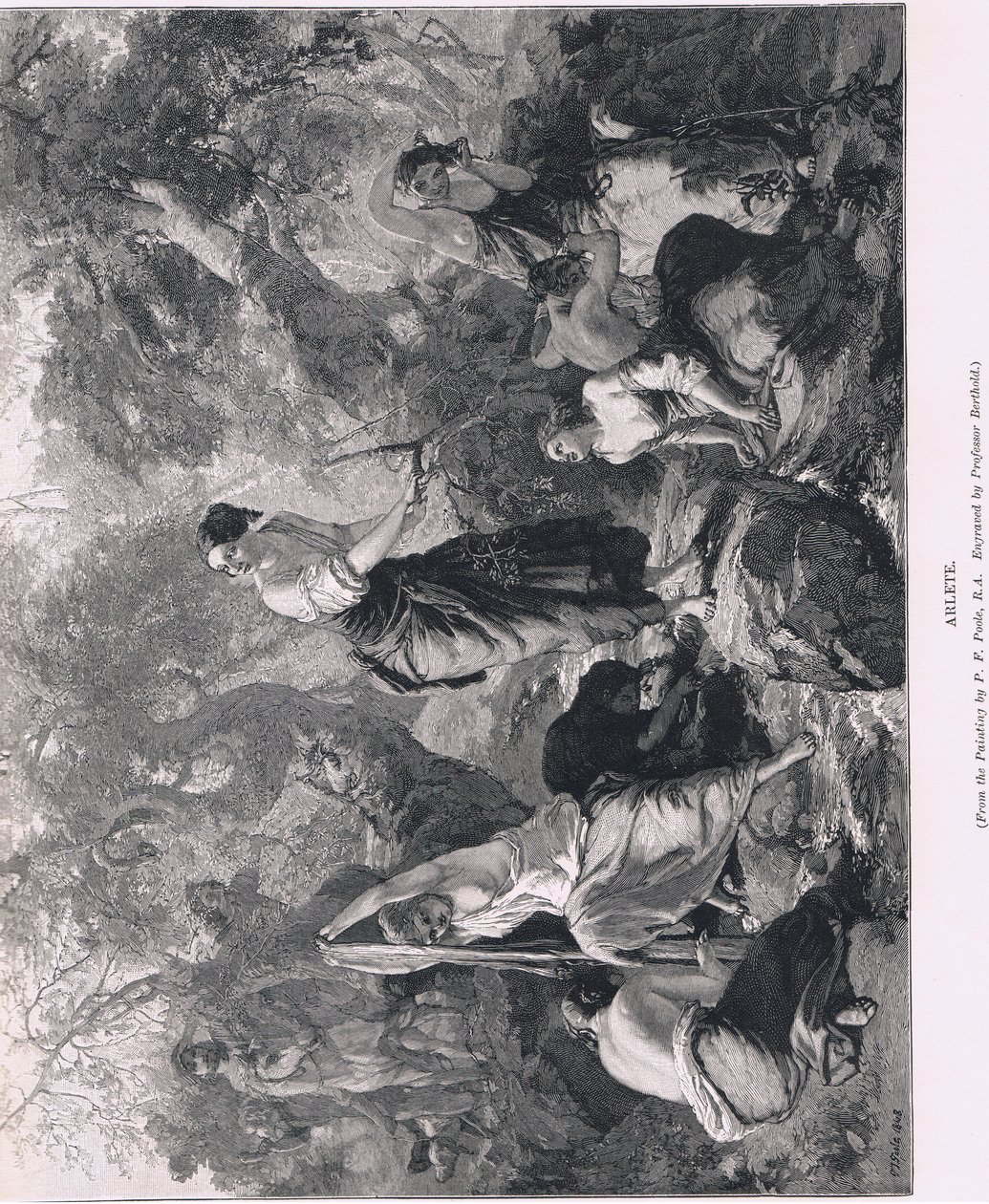 Arlete，来自 1893 年艺术杂志，Cassell and Company 作者 保罗·法尔康纳·普尔