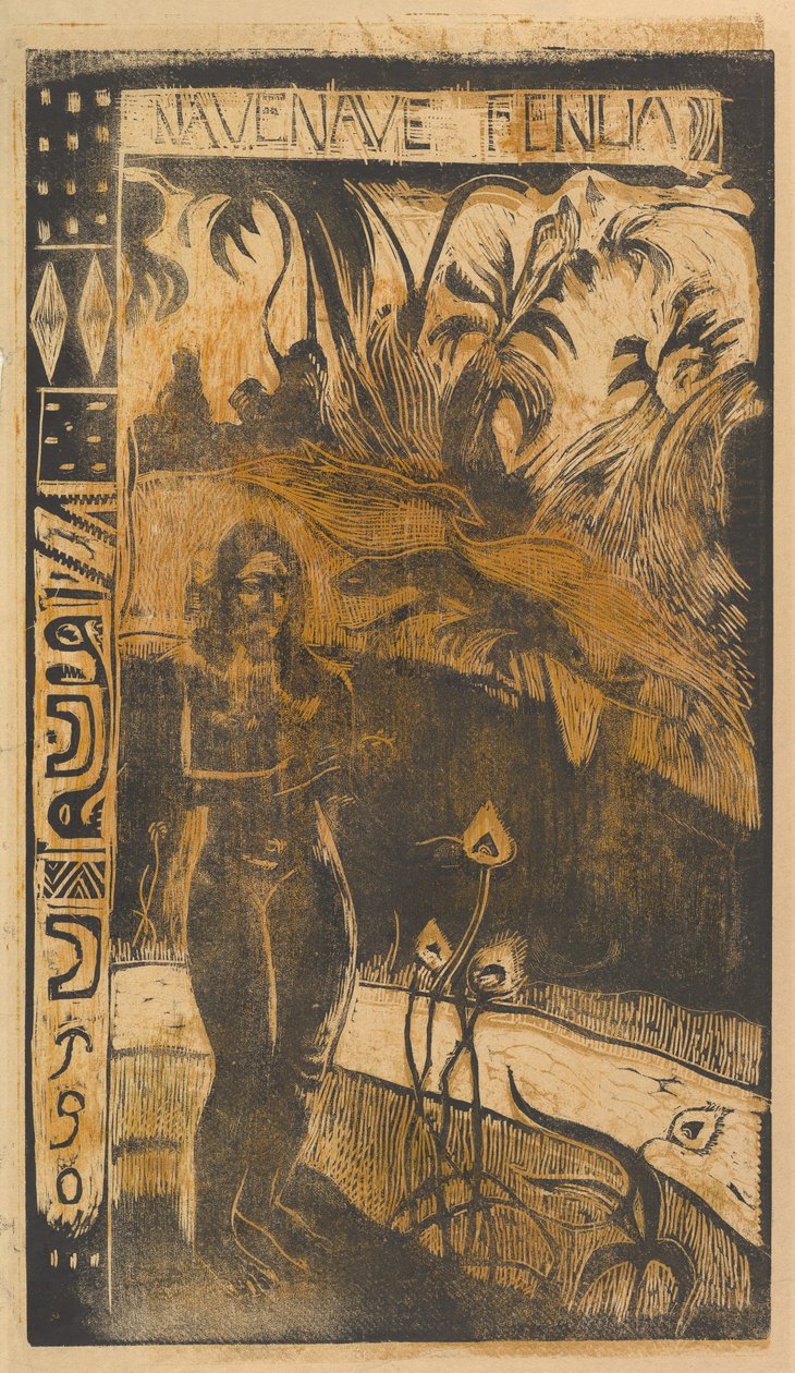 愉快的土地》，1893-94。 作者 保罗·高更