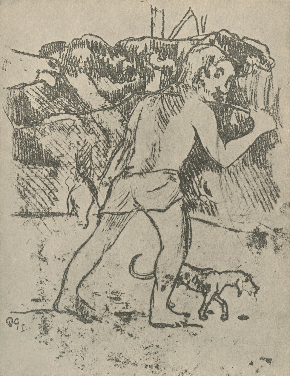 绘画，1936年 作者 保罗·高更