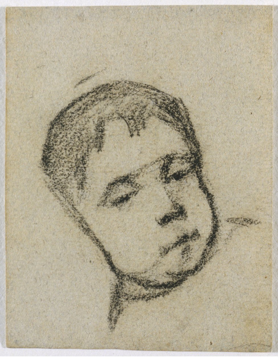 埃米尔·高更（Emil Gauguin）小时候，坐在枕头上，c。 1875-1876年。 作者 保罗·高更
