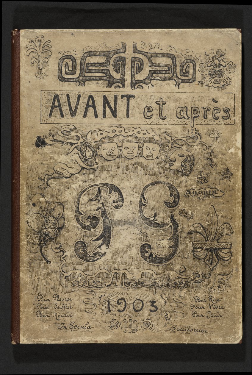 Front cover of Avant et après 作者 保罗·高更