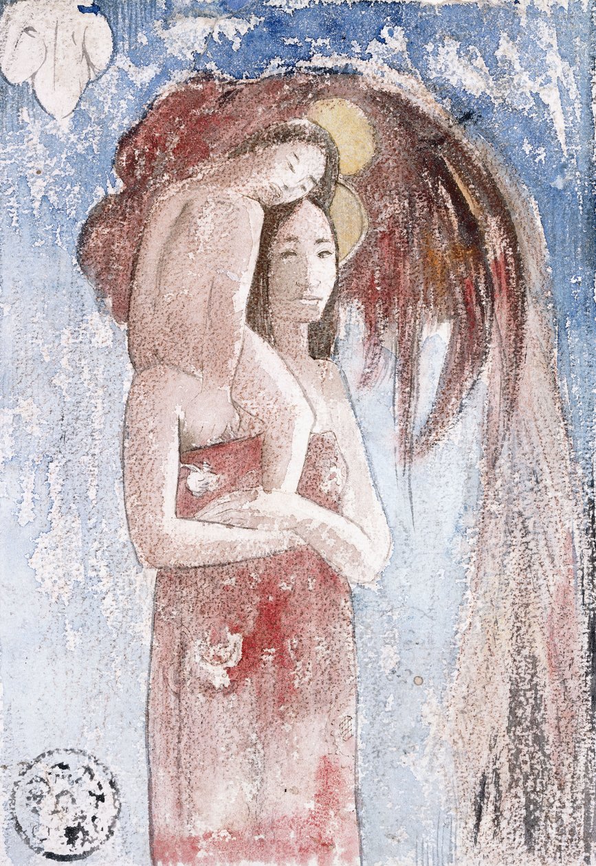 我向你问好玛丽亚，约1894年 作者 保罗·高更
