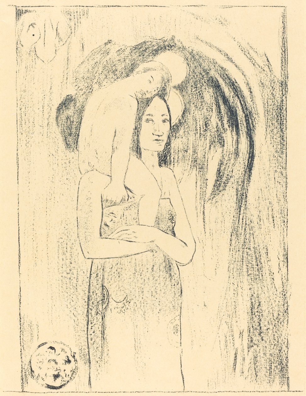 Ia Orana Maria（我们问候你，玛丽）。 作者 保罗·高更