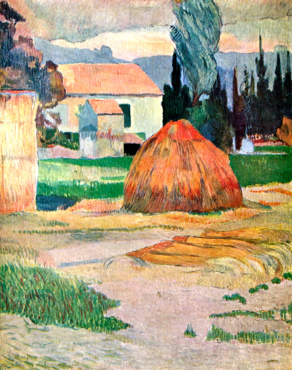 布列塔尼风景，1888年1939年。 作者 保罗·高更