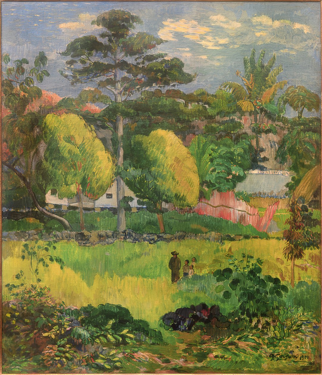 Landschaft, 1901 作者 保罗·高更