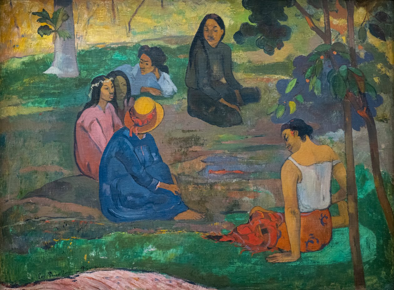 Les Parau Parau（对话） 作者 保罗·高更