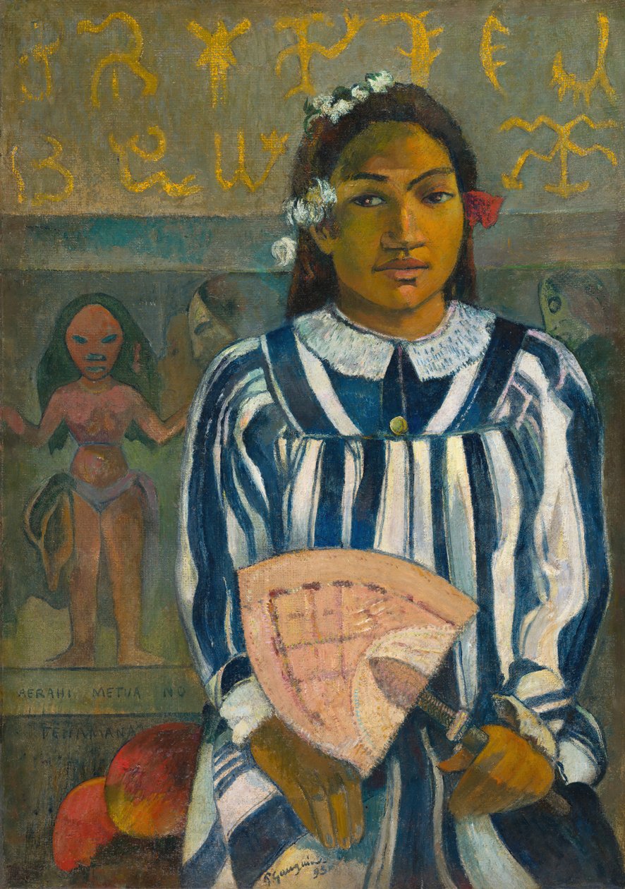 Merahi metua no Tehamana Tehamana Has Many Parents or The Ancestors of Tehamana, 1893. 作者 保罗·高更