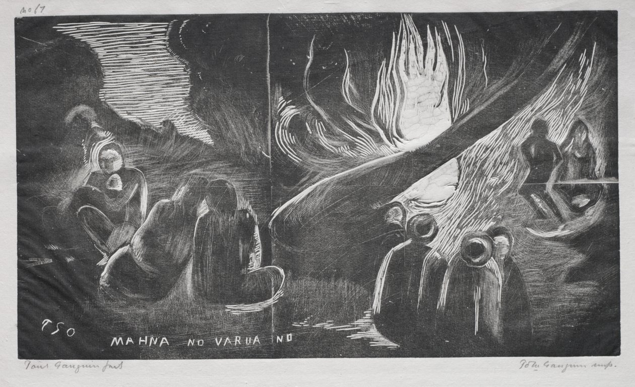 Noa Noa；魔鬼在说话（Mahna No Varua Ino） 作者 保罗·高更