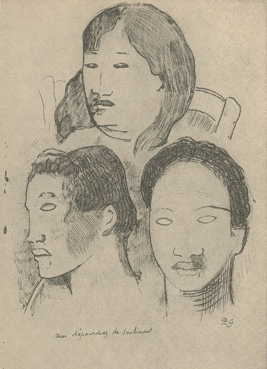 并非没有感觉，1936年 作者 保罗·高更