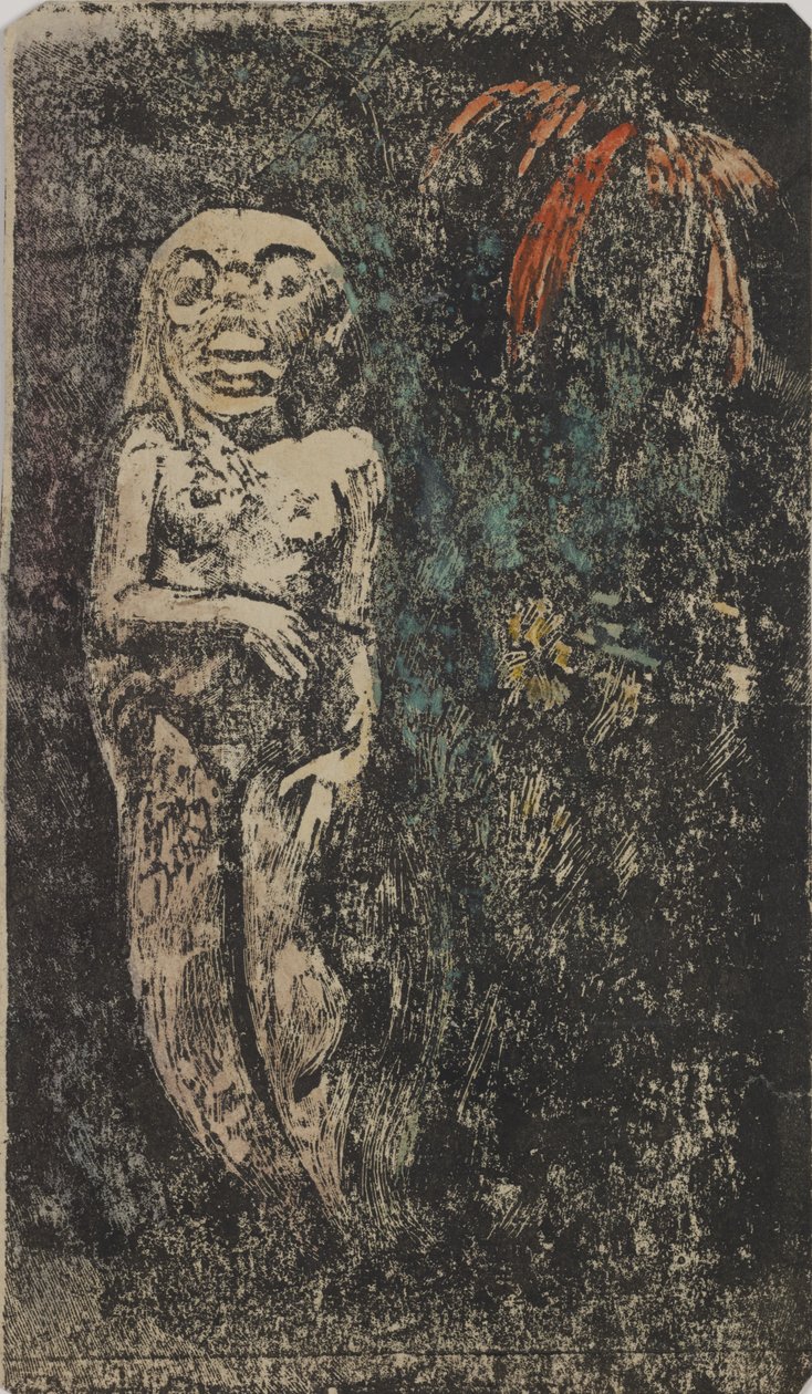 Oviri Sauvage，1894年。 作者 保罗·高更