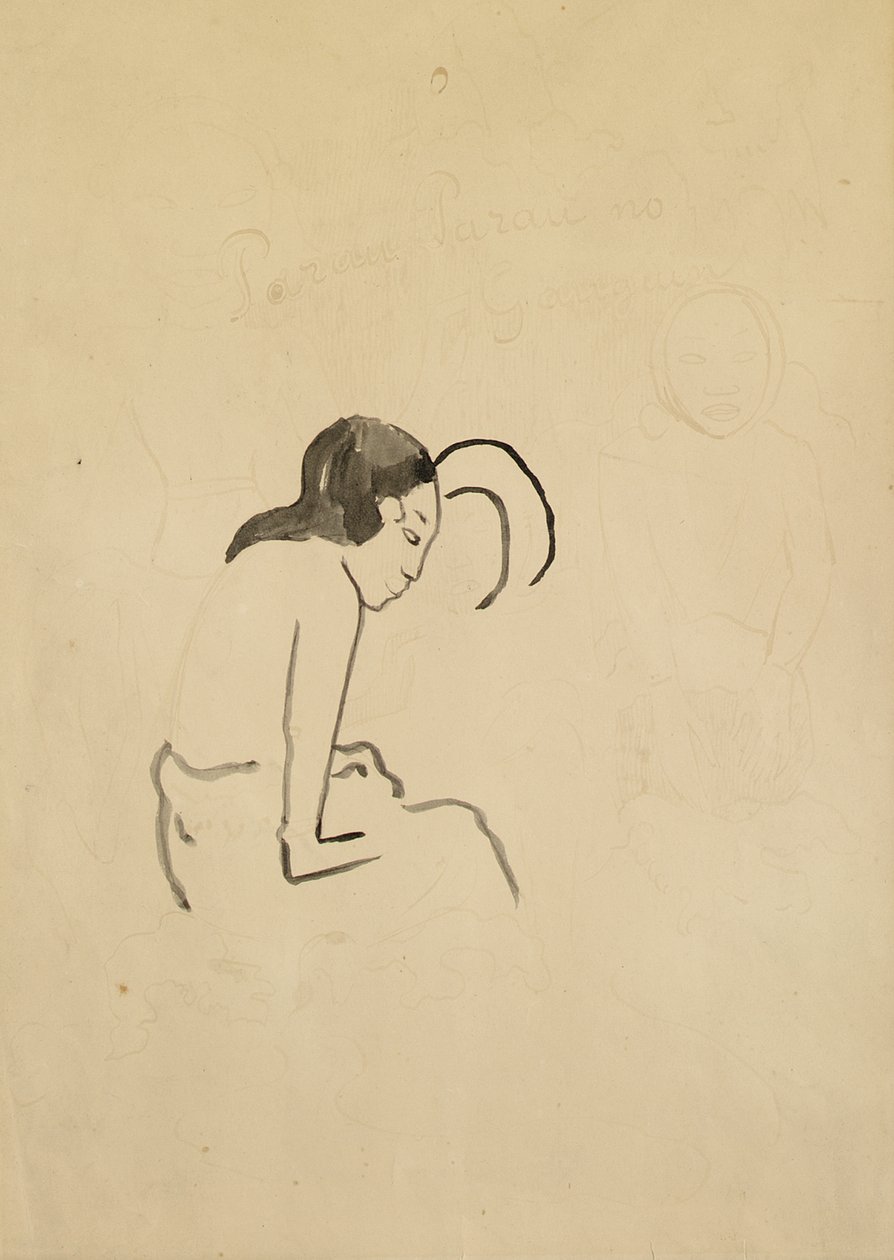 排，1891-93年 作者 保罗·高更