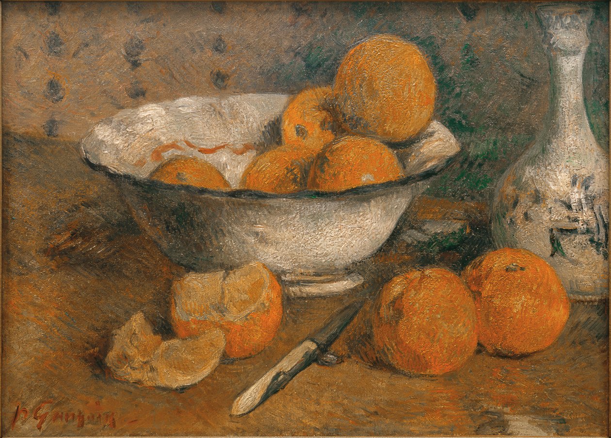 Stillleben mit Orangen 作者 保罗·高更
