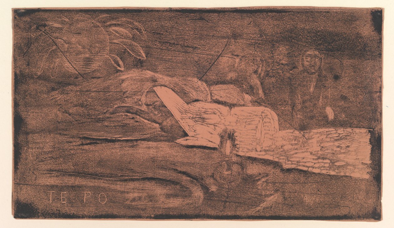 Te Po，1893-94年。 作者 保罗·高更