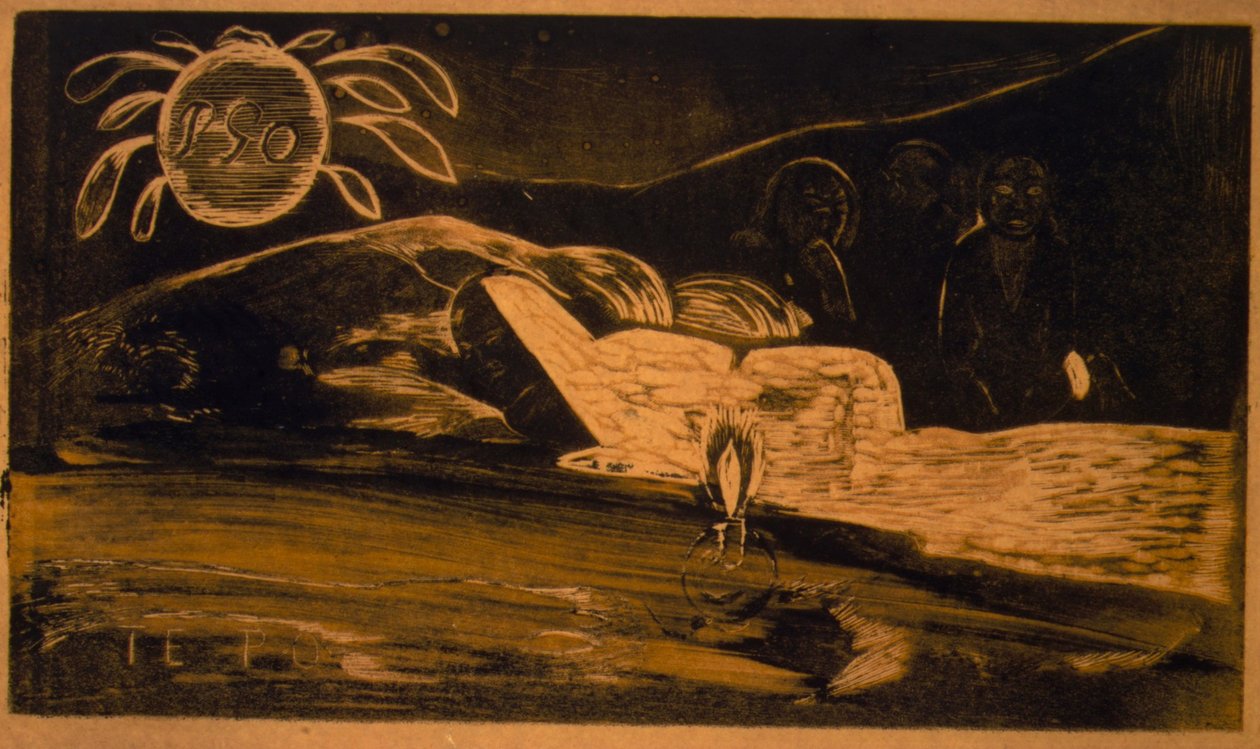 Te Po, 1893-94, 1893-94. 作者 保罗·高更