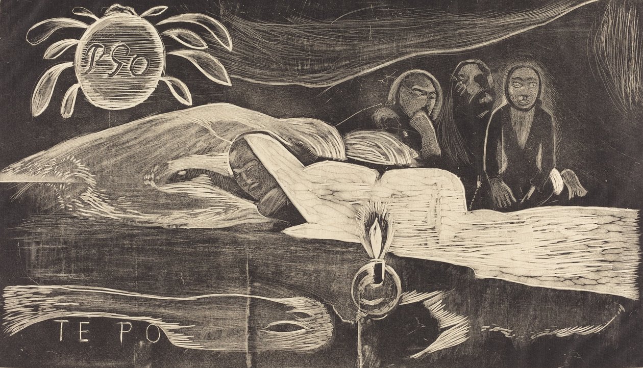 特波《长夜》，18941895。 作者 保罗·高更