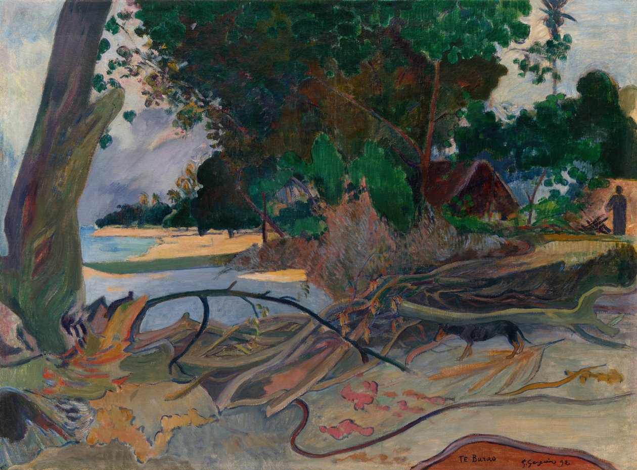 Te burao The Hibiscus Tree, 1892。 作者 保罗·高更