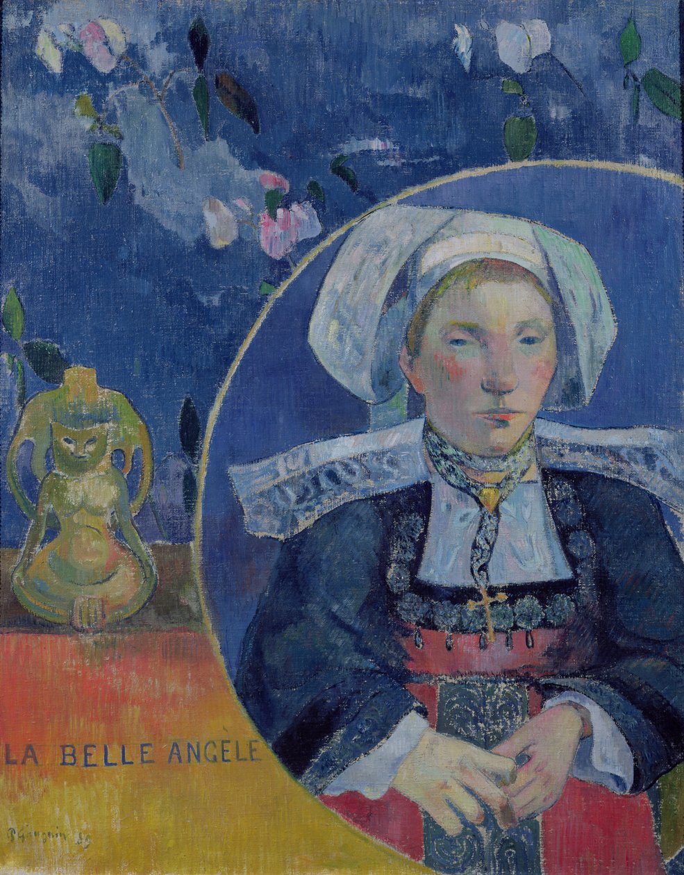 美丽的天使（Madame Angele Satre，阿文桥的旅馆老板） 作者 保罗·高更