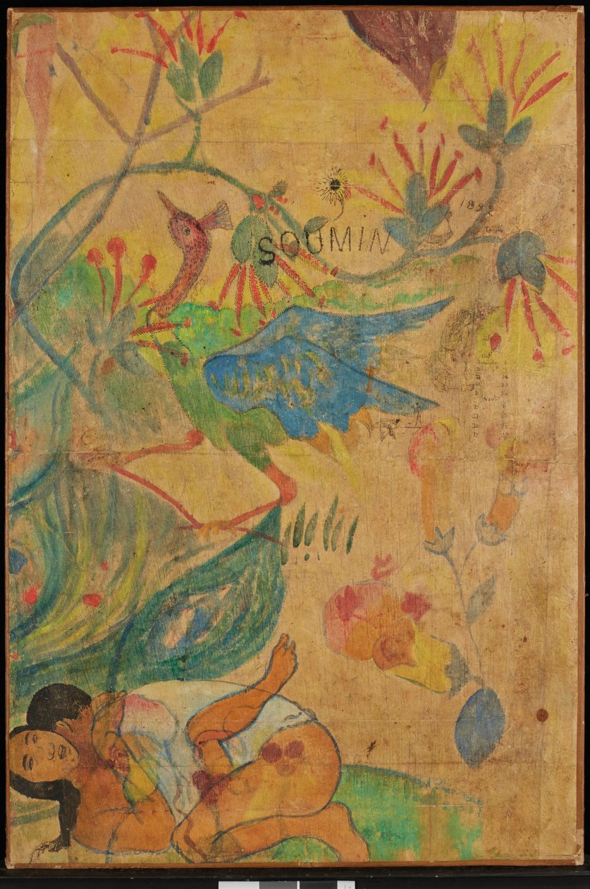 蓝色宜必思酒店，1892年 作者 保罗·高更