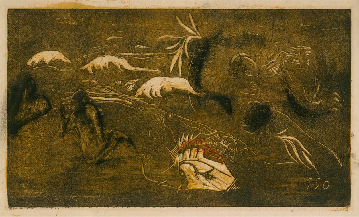 宇宙被创造，1893-94。 作者 保罗·高更