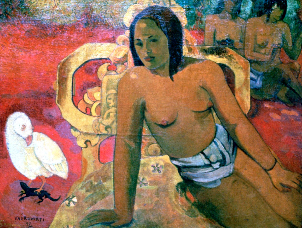 韦鲁马蒂，1896年。 作者 保罗·高更