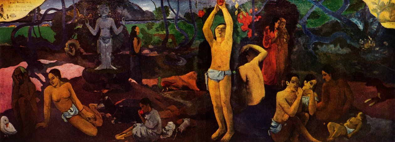我们来自哪里-我们是什么-我们要去哪里，1936年 作者 保罗·高更