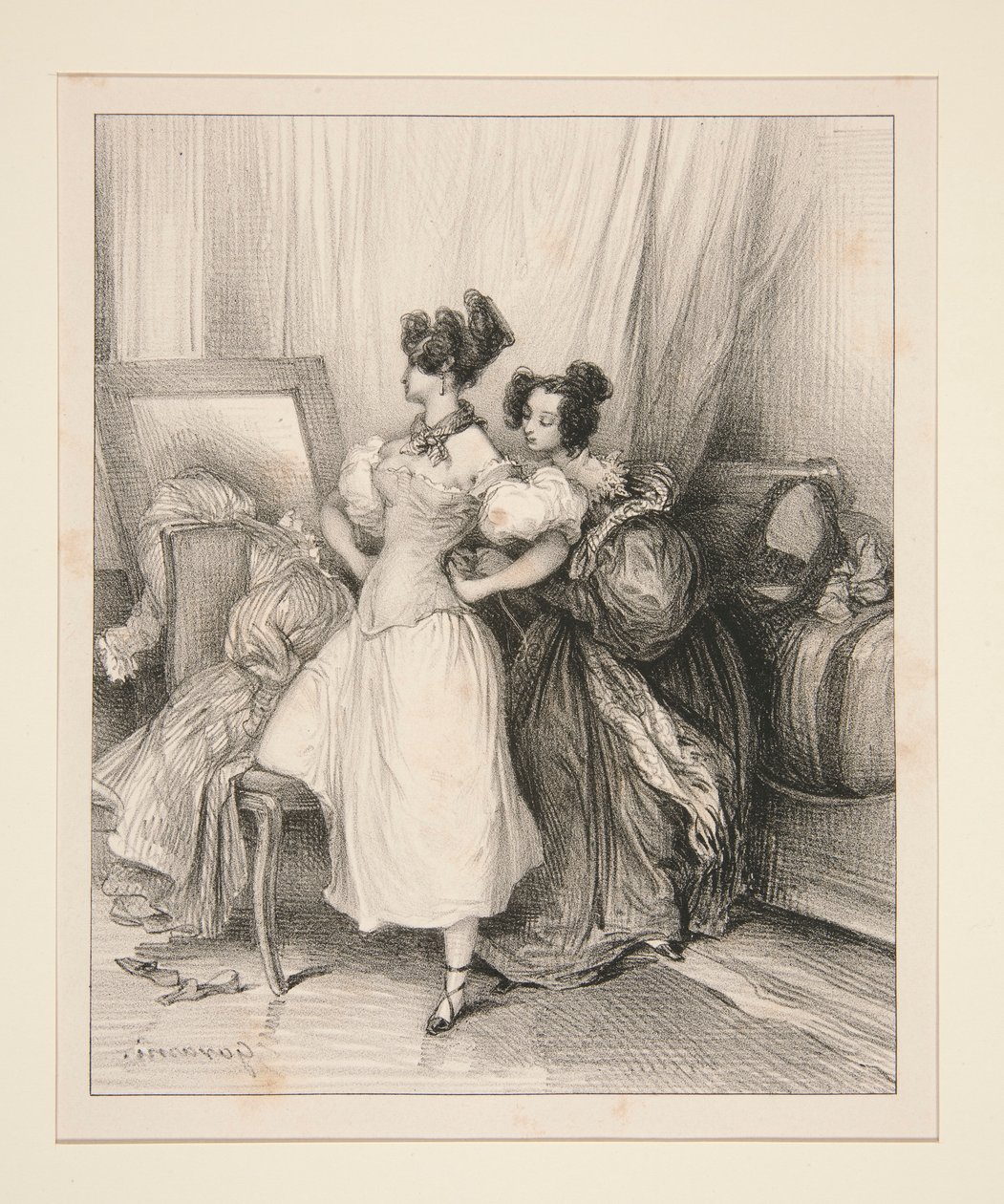 (LE CORSET.). 作者 保罗·加瓦尔尼