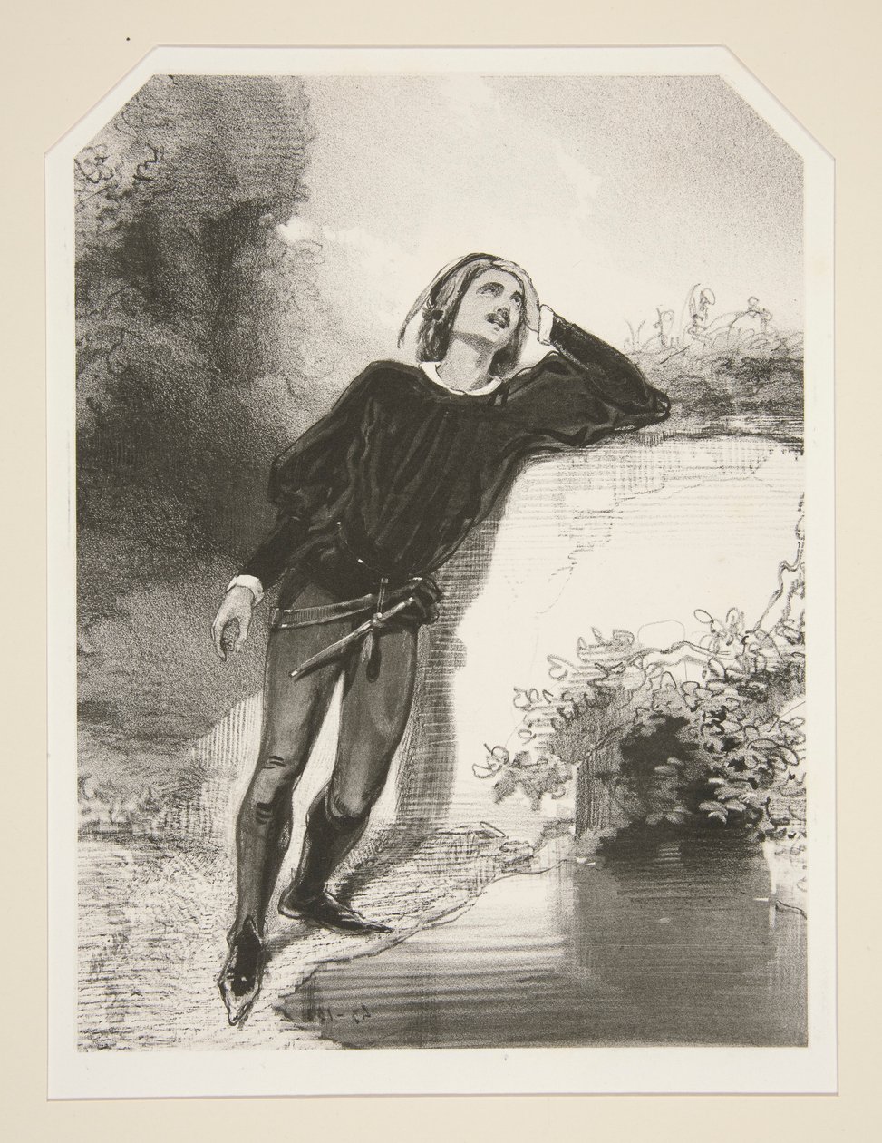 Au Bord de la Fontaine 作者 保罗·加瓦尔尼