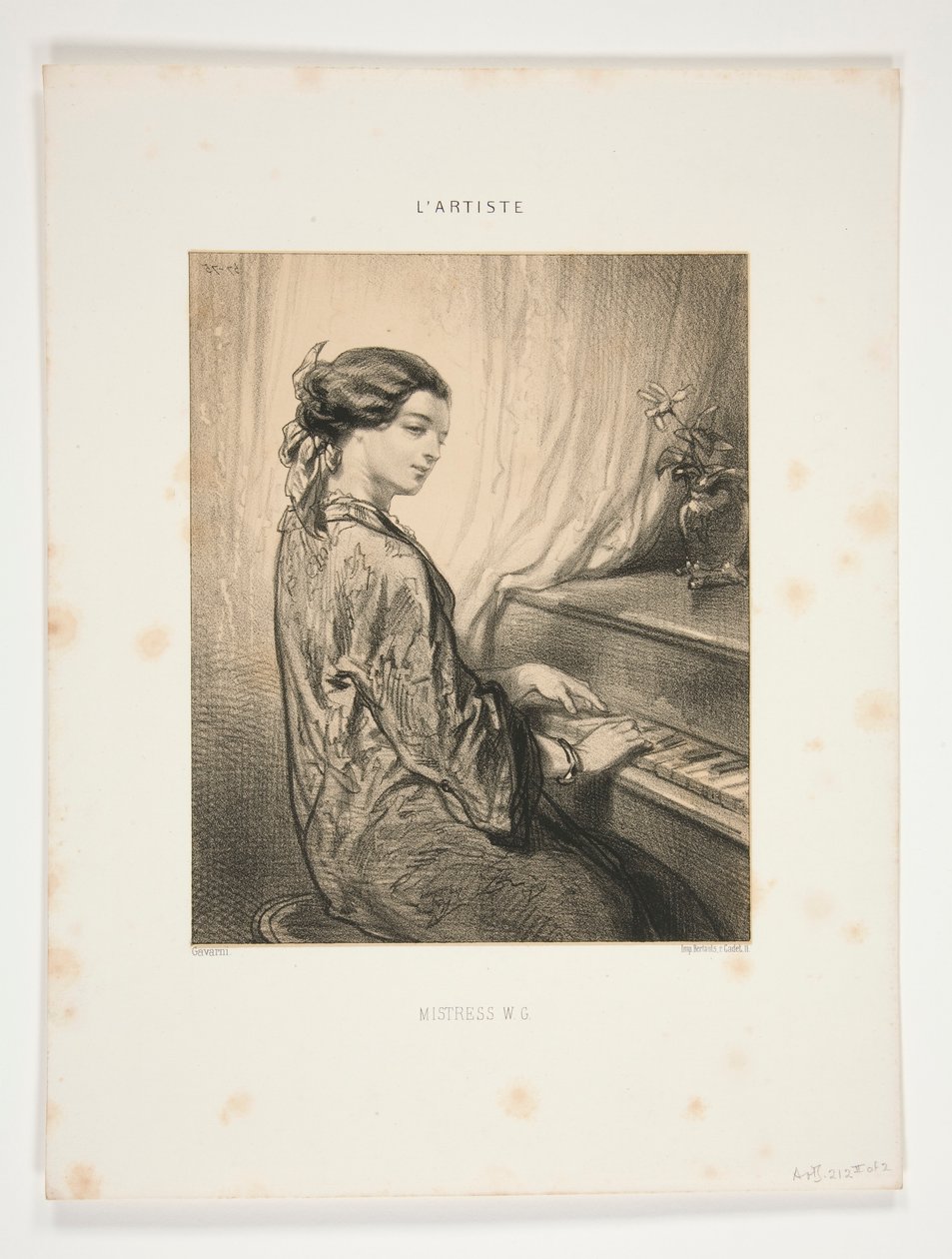 Les Femmes Artistes/ Mistress W.G 作者 保罗·加瓦尔尼