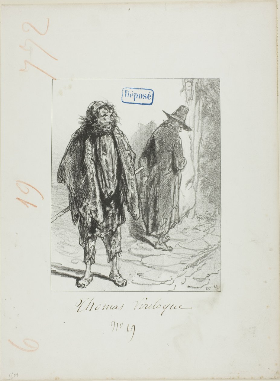 Les Propos de Thomas Vireloque：费加罗老了，变成了巴齐尔 作者 保罗·加瓦尔尼