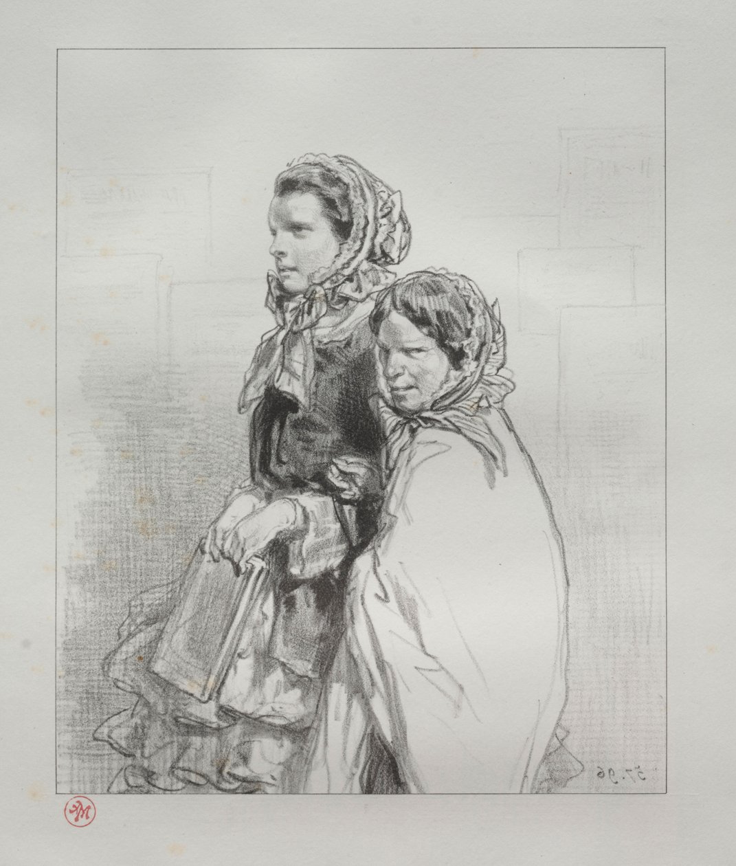 帕拉奇帕拉奇：我的女儿唱歌，1854-1856年。 作者 保罗·加瓦尔尼