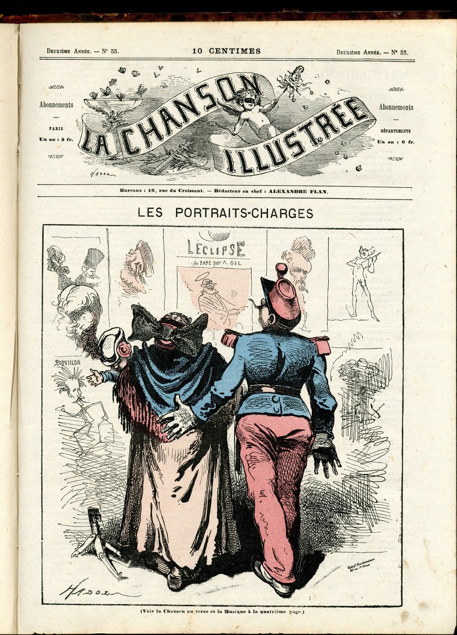 La Chanson illustrstree（杂志），第55期 作者 保罗·哈多尔