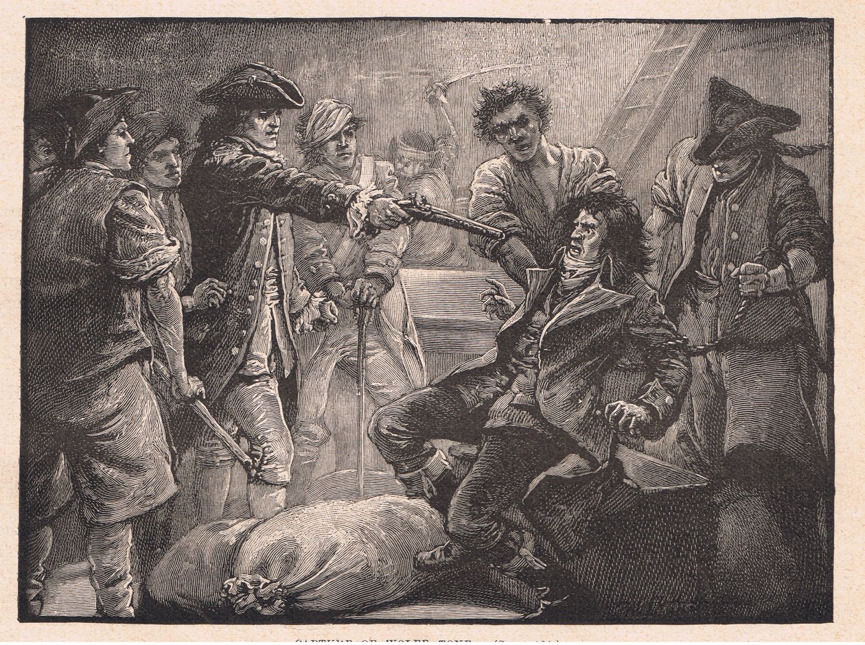 捕获Wolfe Tone AD 1798 作者 保罗·哈迪